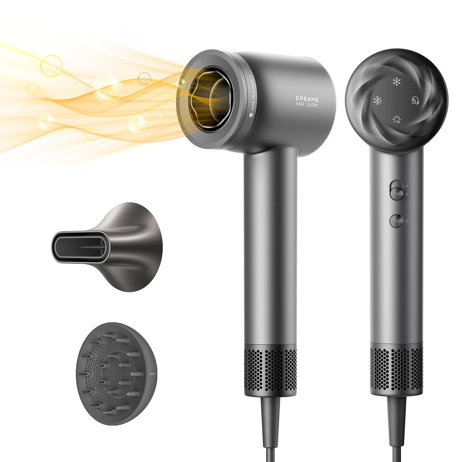 Amazon.com : Dreame Glory Mix High-Speed Hair Dryer, Dual Voltage